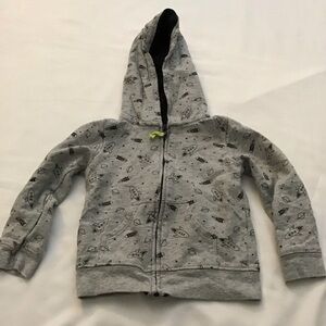 Just One You Space Zip Up Hoodie